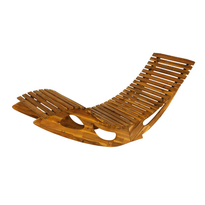 Die "Ergonomische Schwungliege Saunaliege aus Akazienholz - FSC® zertifiziert" von HC Garten & Freizeit bietet modernes, ergonomisches Design und ist ideal als Saunaliege drinnen oder draußen einsetzbar.