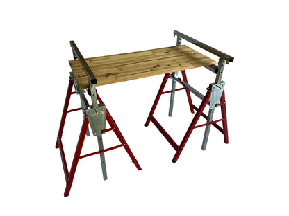 Arbeits-Unterstellbock & Rollenbock 2in1 Doppelpack
