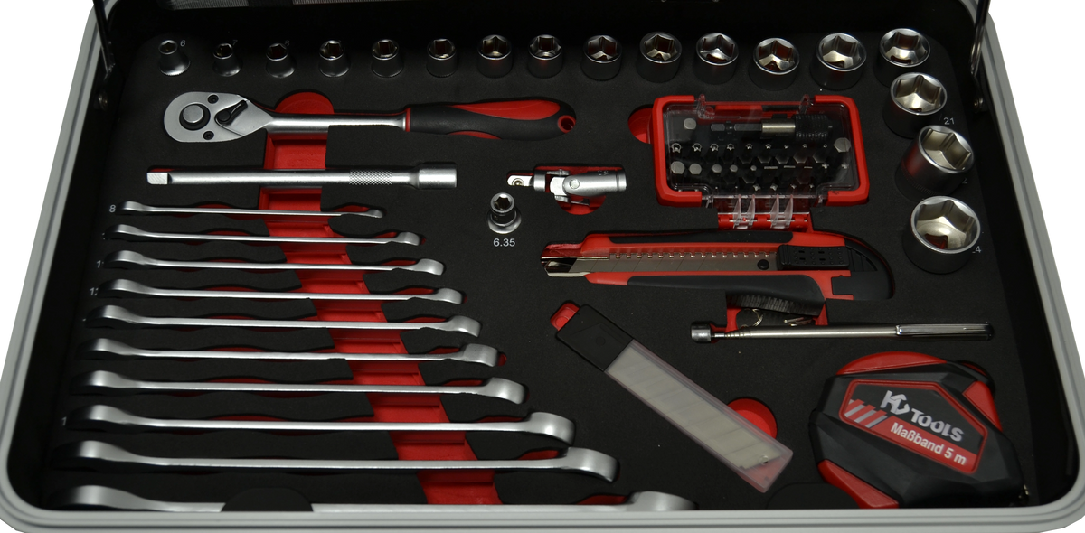HC Tools Werkzeugkoffer Kompakt 165-tlg.