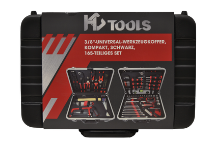HC Tools Werkzeugkoffer Kompakt 165-tlg.