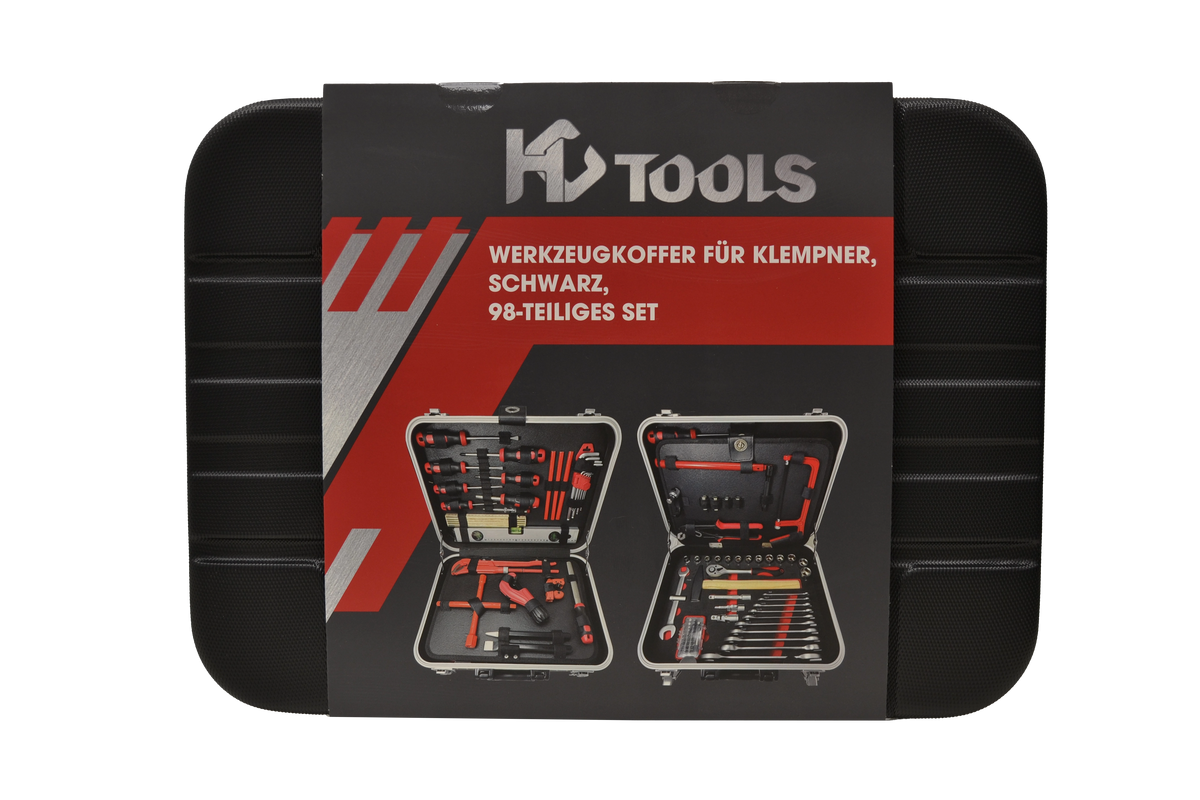 HC Tools Werkzeugkoffer Klempner 98-tlg.