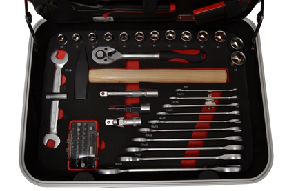 HC Tools Werkzeugkoffer Klempner 98-tlg.