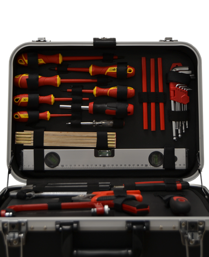 HC Tools Werkzeugkoffer Elektro 129-tlg.