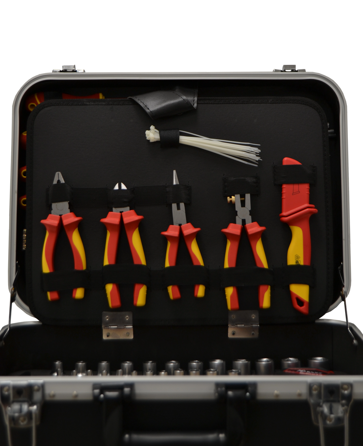 HC Tools Werkzeugkoffer Elektro 129-tlg.