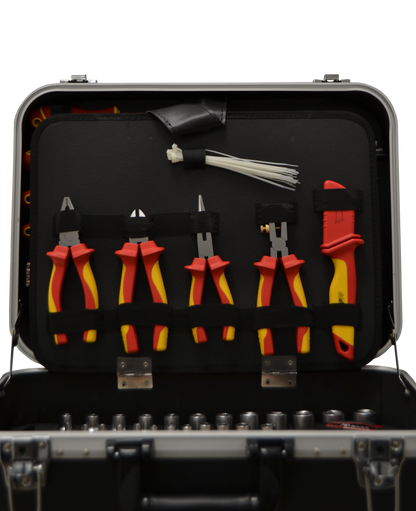 HC Tools Werkzeugkoffer Elektro 129-tlg.