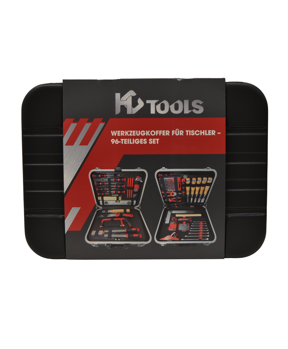 HC Tools Werkzeugkofffer Tischler 96-tlg.