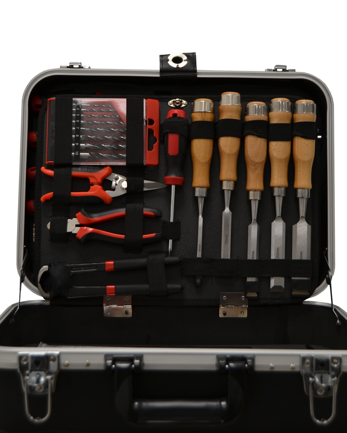 HC Tools Werkzeugkofffer Tischler 96-tlg.