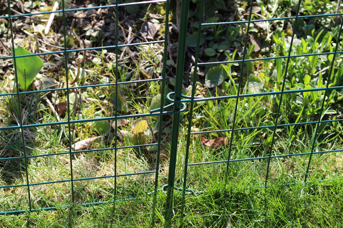 HC Garten & Freizeit Teichzaun Oberbogen Komplettset dunkelgrün