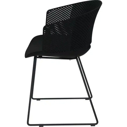 Lesli Living Design-Stuhl ORLY schwarz - 41261