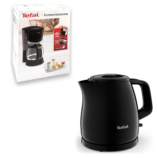 Videodeal: Tefal Frühstücks-Set – Wasserkocher + Filterkaffeemaschine